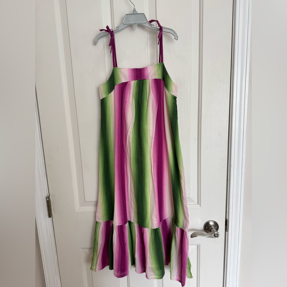 Janie and Jack Linen Sundress Size 8 NWT